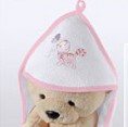 Toalha Capuz felpuda Puppies Baby